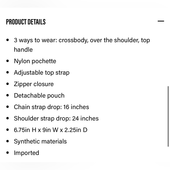 Steve Madden Crossbody - Picture 6 of 6